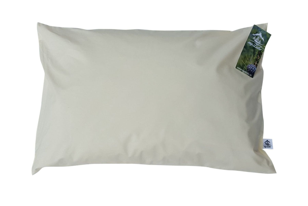 Zirbenkissen Kopfkissen gefüllt mit Zirbenflocken aus Zirbenholz Größe: 60x40 cm