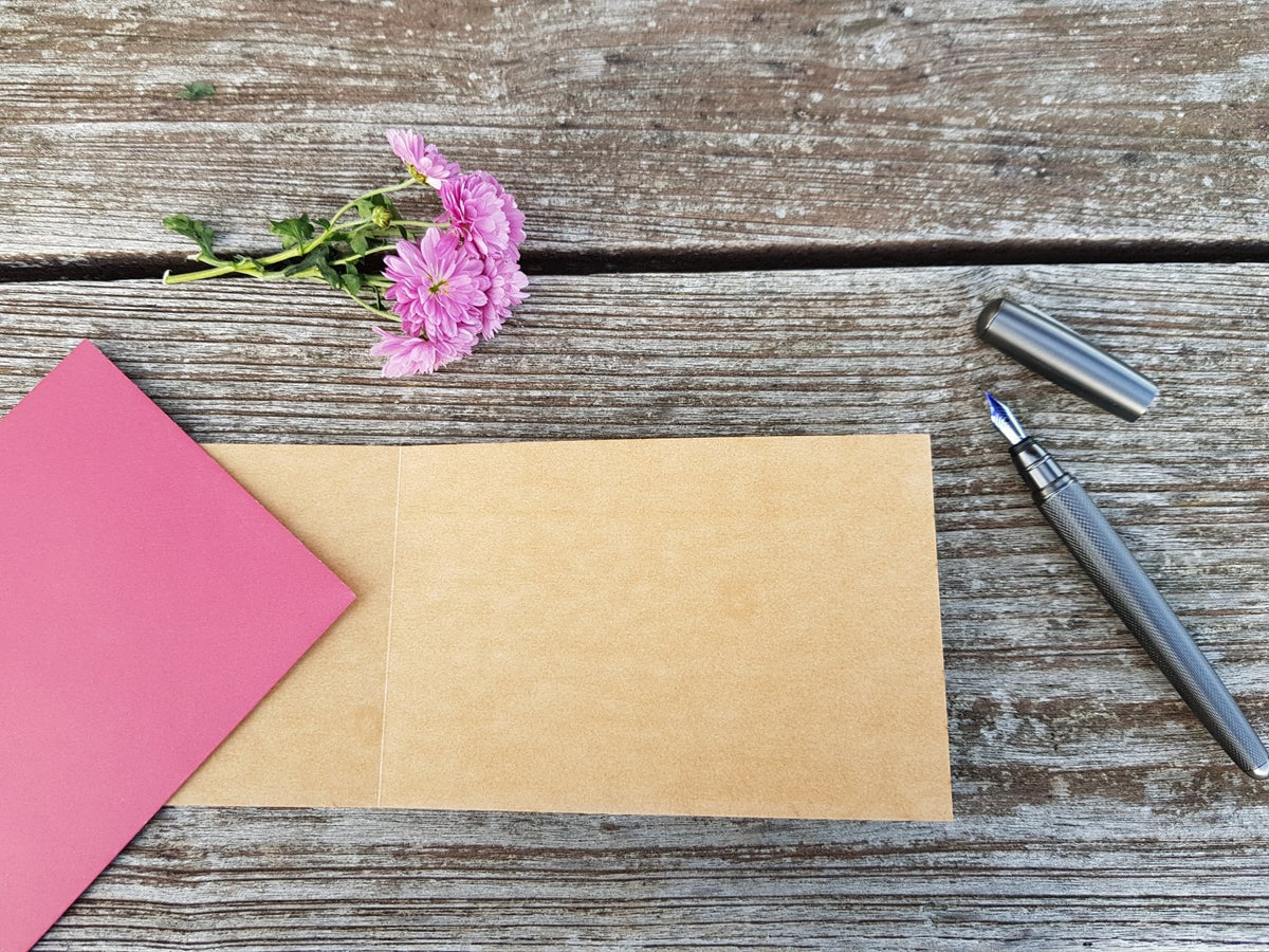 Holzgrußkarte - ALLES GUTE 40 GEBURTSTAG - 100% handmade in Österreich - Postkarte, Geschenkkarte, Grußkarte, Klappkarte, Karte, Einladung, Glückwunschkarte Zirbe
