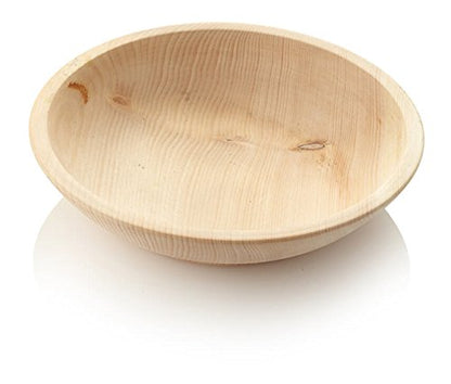 Zirbenschale, Zirbenschüssel gedrechselt naturbelassen 20 cm Durchmesser aus Zirbenholz Holzschale