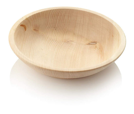 Zirbenschale, Zirbenschüssel gedrechselt natur 25 cm Durchmesser aus dem Holz der Zirbe Holzschale