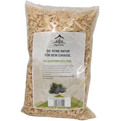 Zirbenspäne, Zirbenflocken 7 Liter, Zirbenkissen Füllung aus Zirbenholz zum Nachfüllen