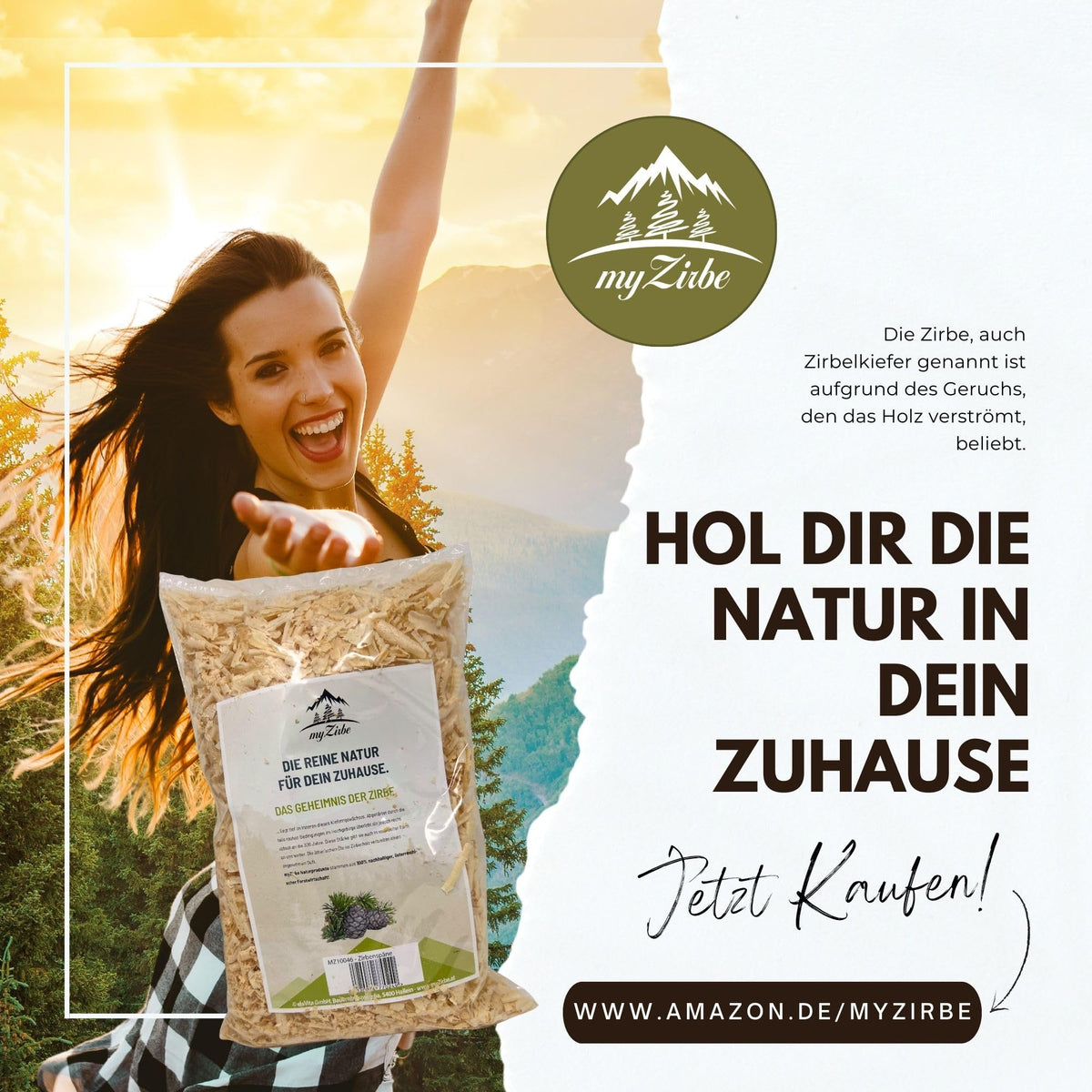 Zirbenspäne, Zirbenflocken 7 Liter, Zirbenkissen Füllung aus Zirbenholz zum Nachfüllen